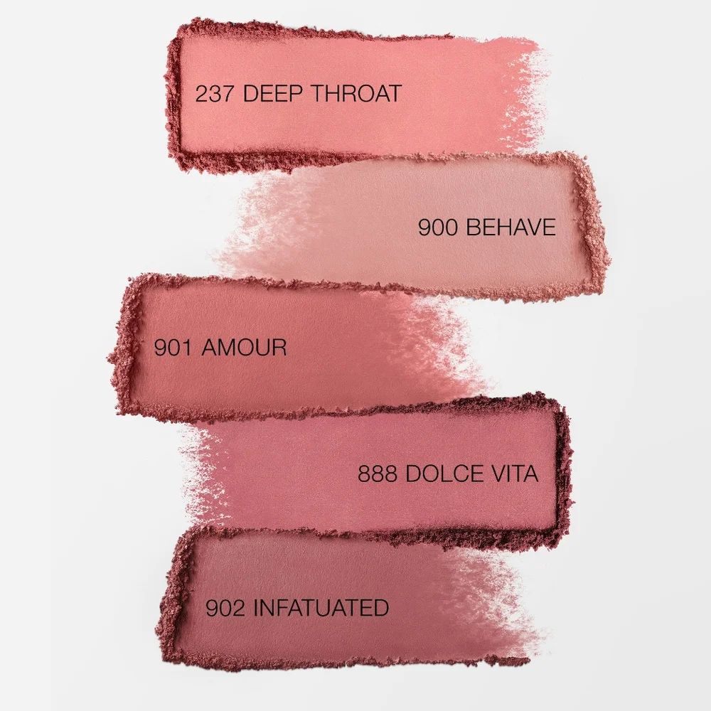 Deep Throat NARS Powder Blush Pink Golden Sheen Brand New In Box Full Size